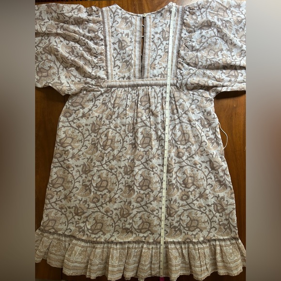 Cleobella Mini Magdalena Dress in a neutral print | size XS - Picture 13 of 16